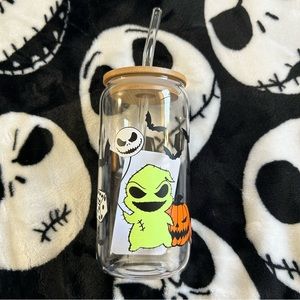 Handmade Oogie Boogie Glass
